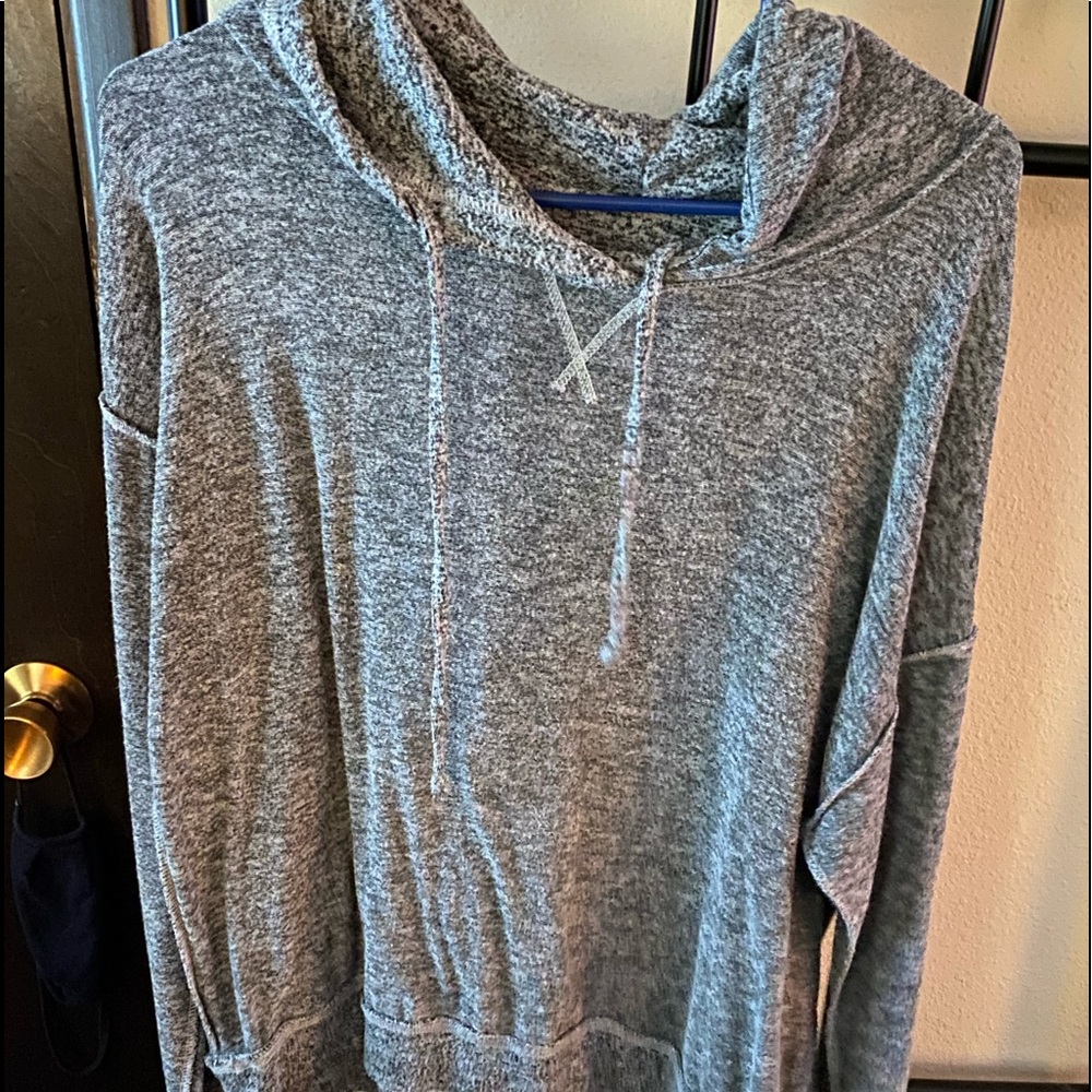 XHILARATION Grey Hoody Size Large